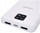 POWER BANK DENMEN BATERIA AWARYJNA 10000mAh BIAŁY DP38 USB + TYP-C 3