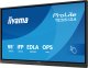 iiyama TE9813A-B1AG signage display Interaktywny płaski panel 2,48 m (97.5") Wi-Fi 450 cd/m 4K Ultra HD Czarny Ekran dotykowy Procesor wbudowany Android 18/7 5