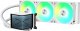 TRYX PANORAMA 360 ARGB AiO Wasserkühlung, 3D-AMOLED-Display - 360mm, weiß 2