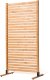 Drewniany Parawan 91x187 cm Naturalne Wykończenie do Ogrodu 1