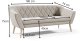 Sofa Skandynawska 3 osobowa GLORIA styl skand manila 02 3