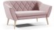 Sofello Sofa Skandynawska 2 osobowa GLORIA styl skandynawski manila 09 4