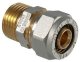 TDM BRASS NOZZLE THREAD 3/4IN X18X2M 530001N/1030 1