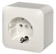 SOCKET SCHUKO WHITE PKL 16-010 LIREGUS 2