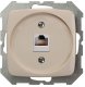 POWERP 1PLUG PC UNFR RJ45 SAND 2