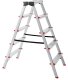2-SIDED ALUMINIUM FOLDING STAIRS 5-STEP 1