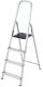 HOUSEHOLD LADDER 4-STEPS ALUM 1