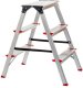 FOLDING STEP LADDER 3-STEPS ALUM 1