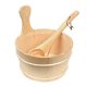 Urban Outdoor SAUNA BUCKET WITH LADLE (4 L) 1