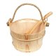 SAUNA BUCKET WITH LADLE (5 L) 1