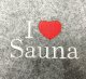 SAUNA HAT I LOVE SAUNA FLAMMIFERA 3
