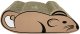 CAT SCRATCHING BOARD 38.5X20.5X12CM 1