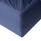 FITTED SHEET SATEEN 90X200+25 NAVY 2