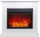 ELECTRIC FIREPLACE WS-Q-11-MDF22W WHITE 1
