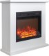 ELECTRIC FIREPLACE WS-Q-11-MDF22W WHITE 2