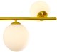 Lampa wisząca Domoletti PENDANT LIGHT RAILE H52CM 7XG9 GOLD 2