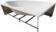 Wanna Sourcing BATH ACRYLIC 150X100CM WITH LEGS LEFT 2