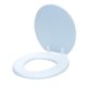 SOFT TOILET COVER S-01 WHITE 1