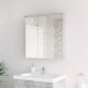 Domoletti MIRROR CABINET SV 70C CONCRETE 1