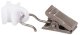 Domoletti PLAST. SLIDER WITH SILV METAL CLIP. 30PC 1