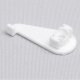 SINGLE-RAIL CEILING BRACKET WHITE 4 1