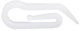 HOOK PLASTIC 2571 SINGLE 30 PCS 2