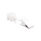 Domoletti SLIDER W A METAL CLIP WHITE 30 1
