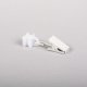 Domoletti SLIDER W A METAL CLIP WHITE 30 2