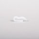 HOOK DOUBLE PLASTIC WHITE (30) 1