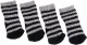 PET SOCKS 4 PCS/SET S BLACK/GREY 2