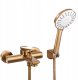 MIXER BATH NERI WITH SHOWER SET COPPER 4