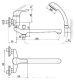 BATH FAUCET SAZAVA DSA557.5/1 1