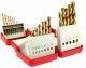 21PCS TITANIUM COATED HSS DRILL BIT SET 1