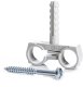 DOUBLE PIPE HOLDER D22 M10 2PCS 1