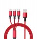 Kabel USB ITIMPORT KABEL ŁADOWARKA 3w1 MICRO TYP-C do IPHONE USB-C 5A 1