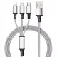 Kabel USB ITIMPORT KABEL ŁADOWARKA 3w1 MICRO TYP-C do IPHONE USB-C 5A 2