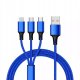 Kabel USB ITIMPORT KABEL ŁADOWARKA 3w1 MICRO TYP-C do IPHONE USB-C 5A 1