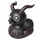 Kaczka KĄPIELOWA GOTHIC duck HEAVY METAL Czarna 15cm do WANNY PREZENT 1