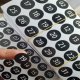 Naklejki 1-100 CYFRY Numery CZARNE OZNACZANIE Numerowanie 5 ARKUSZY 500 szt 10