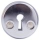 ESCUTCHEON 016 STEEL KEY CP 1