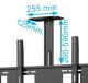 Stojak na Monitor Interaktywny lub Telewizor 60-120 cali 120kg KART-721 9