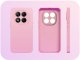 Etui do Xiaomi Redmi Note 14 Pro 5G (Osłona Kamery, Różowe, Plecki)   Szkło 3