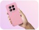 Etui do Xiaomi Redmi Note 14 Pro 5G (Osłona Kamery, Różowe, Plecki)   Szkło 4