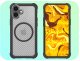 Hello Case Etui Pancerne do Apple iPhone 16 Plus (Do Magsafe, Karbon, Czarne) Szkło 6