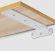 SHELF BRACKET 180X180 WHITE HH81717 2