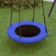 vidaXL Huśtawka Nests Niebieska  100 cm, 100 kg, Tkanina Oxford 2