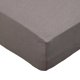 BED SHEET POLYCOTT 120X200+25CM GREY638 1