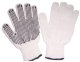 GLOVES KNITTED W/RUBBER DOTS L 1