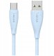 Kabel USB Usams USB-A - USB-C 1 m Niebieski 1