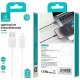Kabel USB Usams USB-A - Lightning 1 m Biały 8